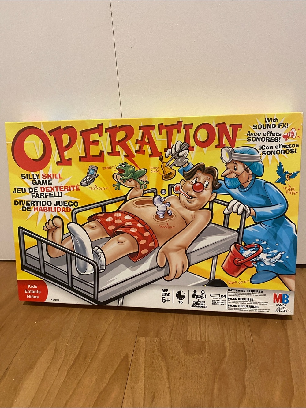 “Sound Affects” Operation Silly Skill Game by Milton Bradley DIY Activities